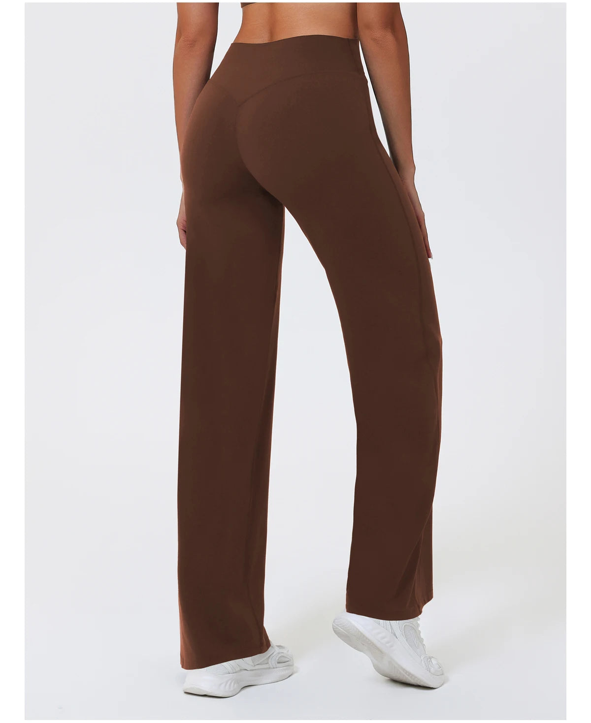 Pantalon Yoga Femme Évasé