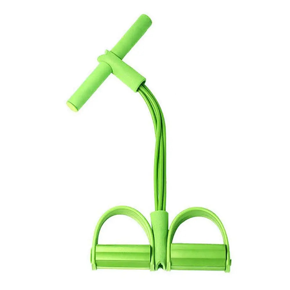 Bandes de résistance fitness avec pédales – corde d’étirement pour abdos et jambes