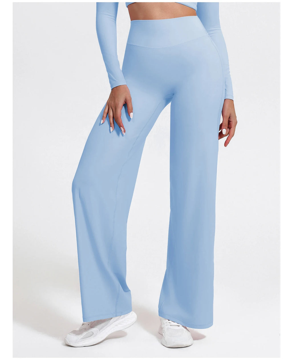 Pantalon Yoga Femme Évasé