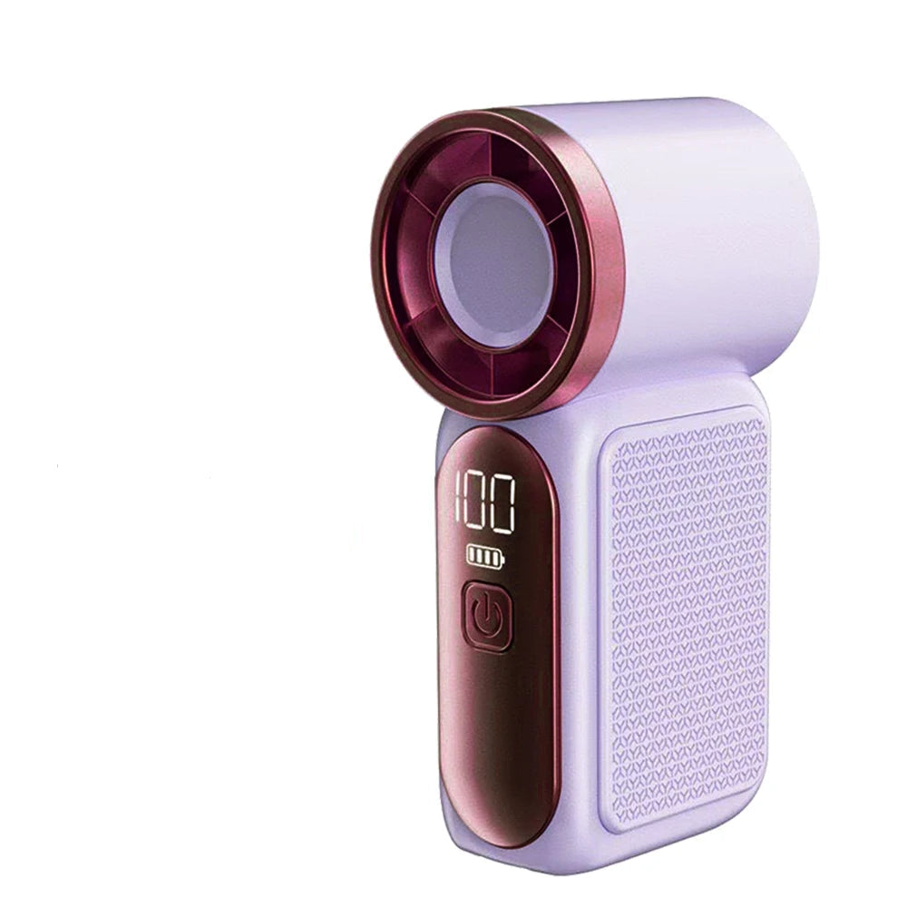 Mini Ventilateur de Poche USB-C — 5 Vitesses, Ultra Compact & Silencieux