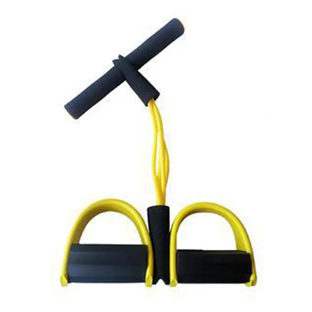 Bandes de résistance fitness avec pédales – corde d’étirement pour abdos et jambes