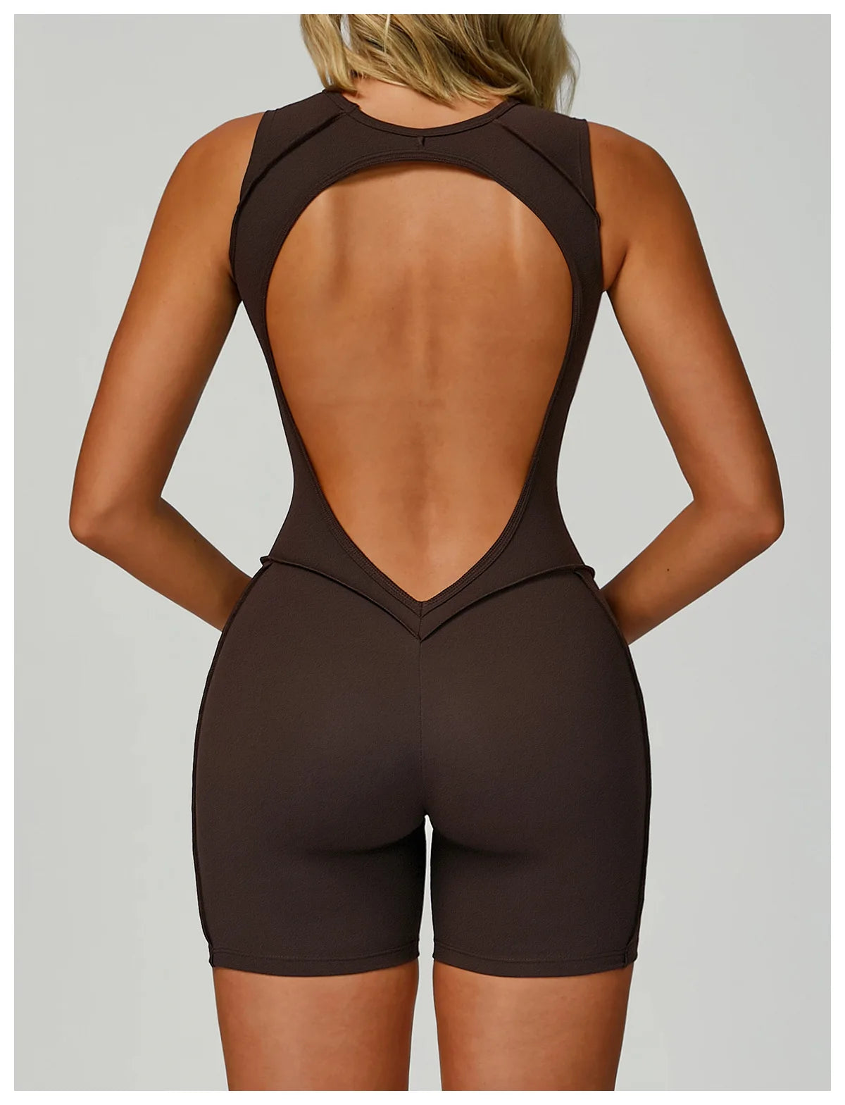 Tenue Fitness Femme Dos Nu Sculptante