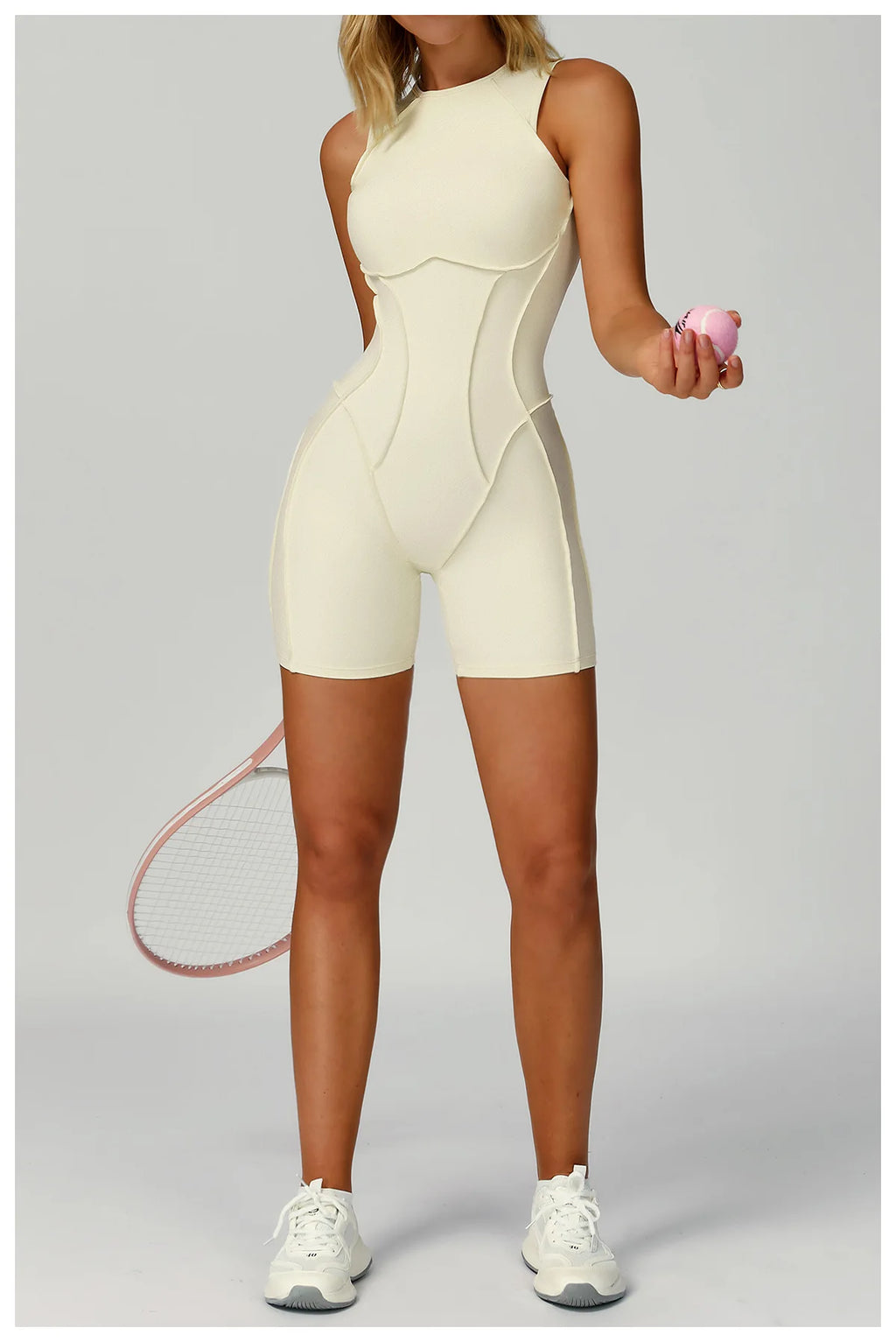 Tenue Fitness Femme Dos Nu Sculptante