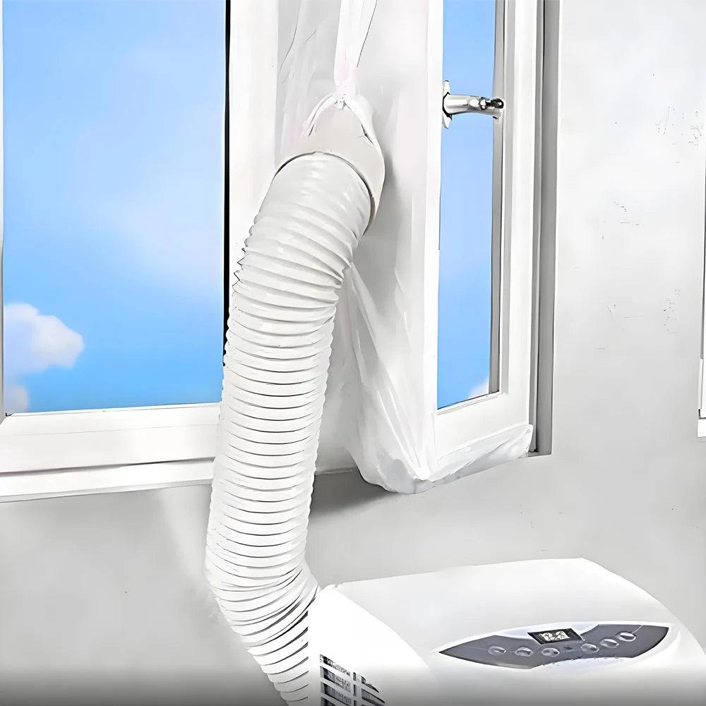 Joint de Fenêtre AirLock pour Climatiseur Portable — Universel, Nylon Imperméable, 3M & 4M