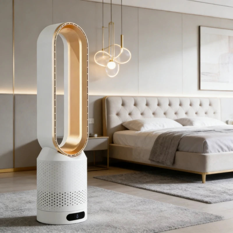 Ventilateur Colonne Purificateur d'Air — Air Chaud & Froid, Silencieux