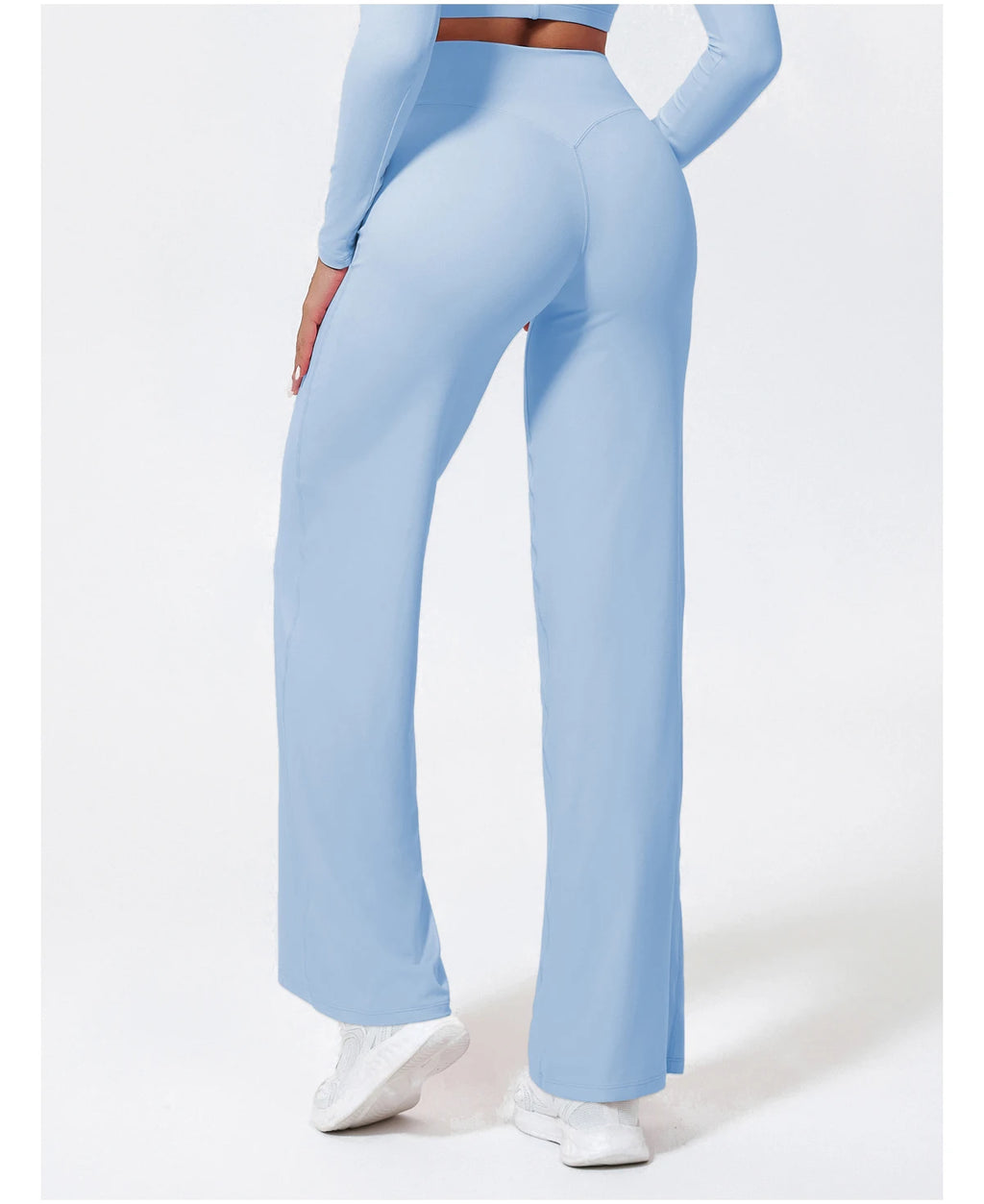 Pantalon Yoga Femme Évasé