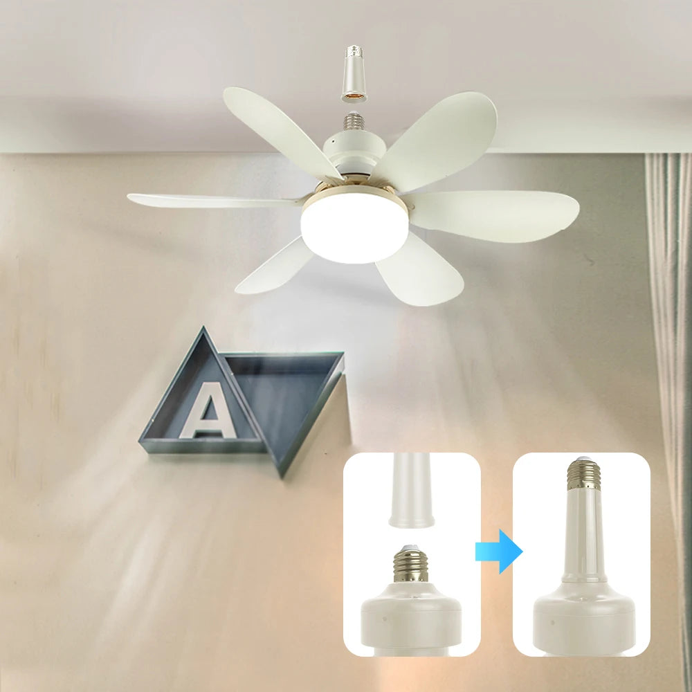 Ventilateur de Plafond avec Lampe LED