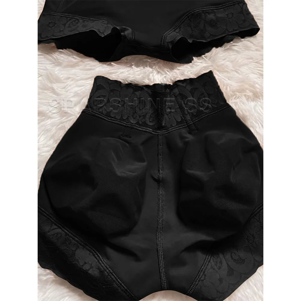 Short fessier colombien – taille haute, effet push-up pour des fesses volumineuses et ventre plat 🍑