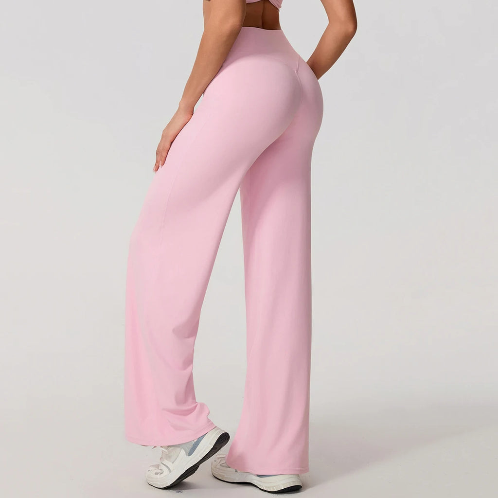 Pantalon Yoga Femme Évasé