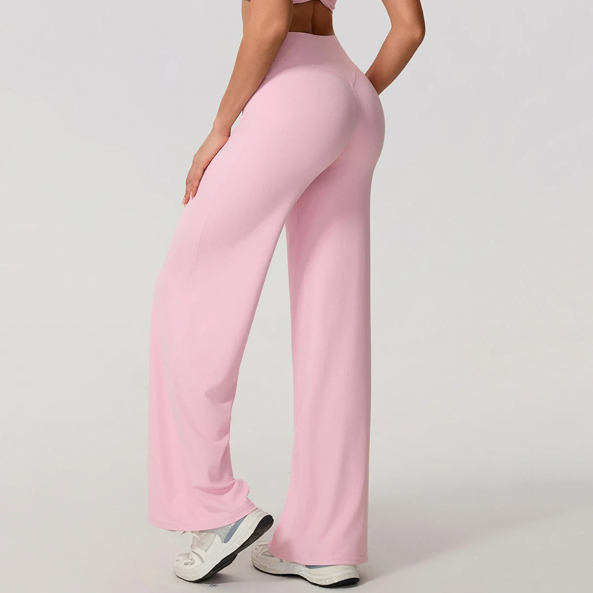 Pantalon Yoga Femme Évasé