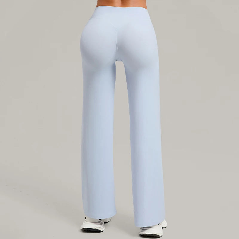 Pantalon Yoga Femme Évasé