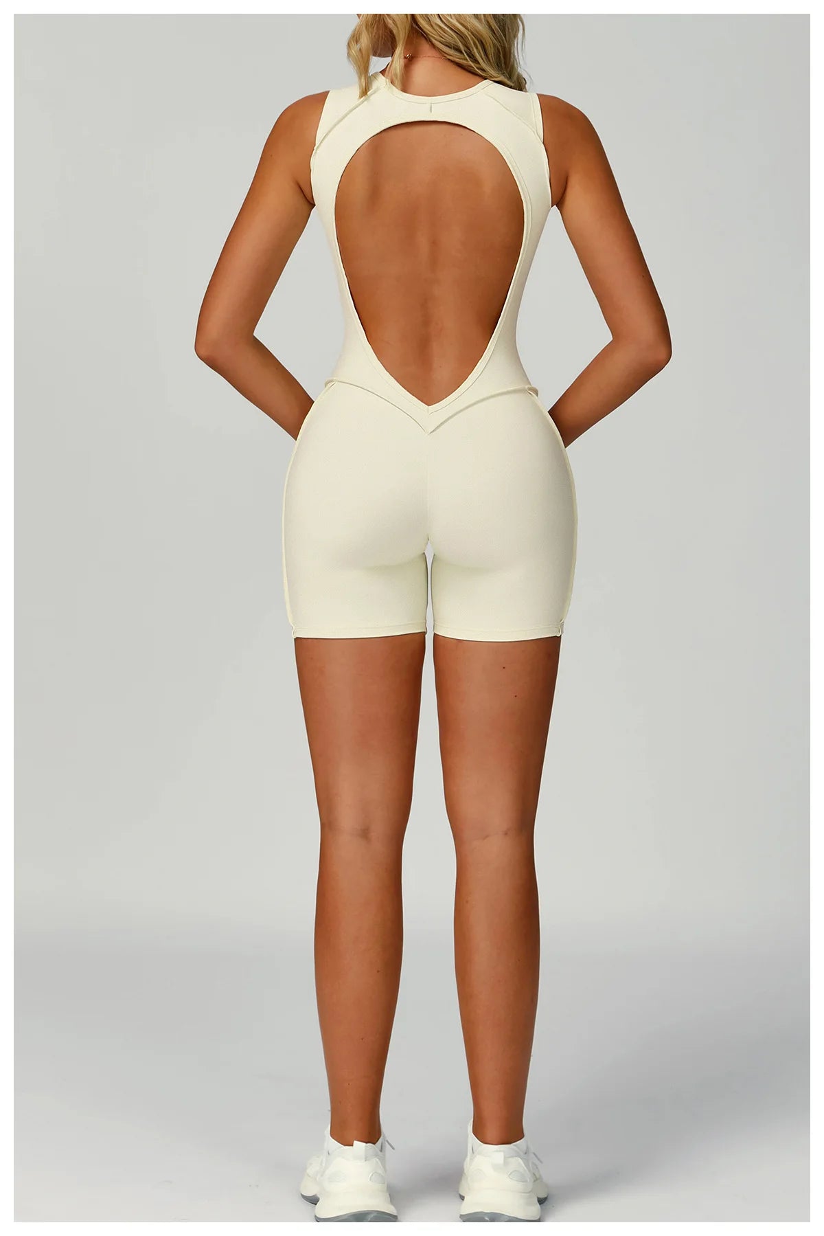 Tenue Fitness Femme Dos Nu Sculptante