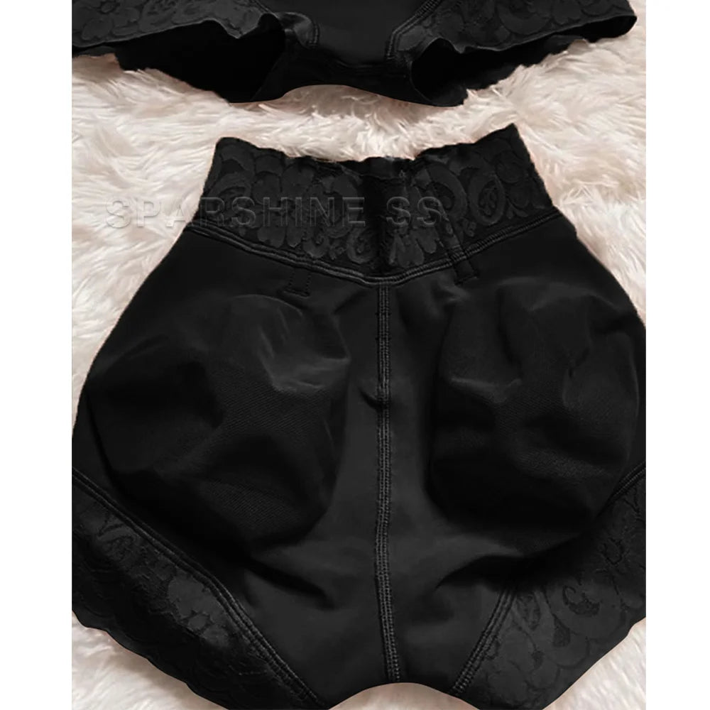 Short fessier colombien – taille haute, effet push-up pour des fesses volumineuses et ventre plat 🍑
