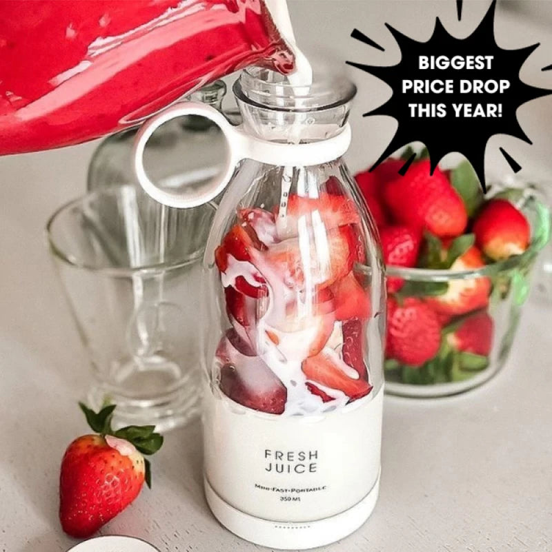 Blender Portable Automatique 350ML – Smoothies & Shakes en 30 Secondes