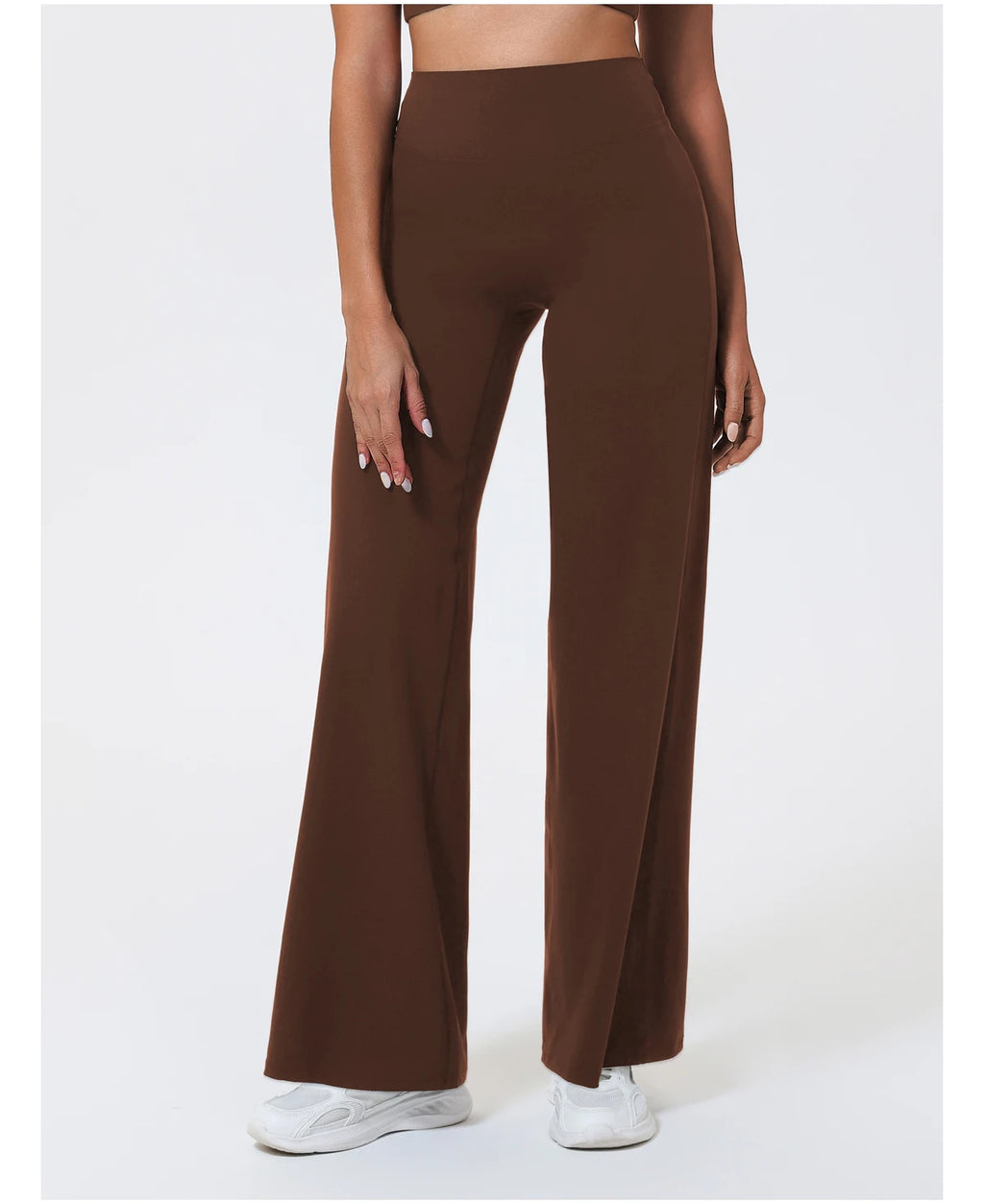 Pantalon Yoga Femme Évasé