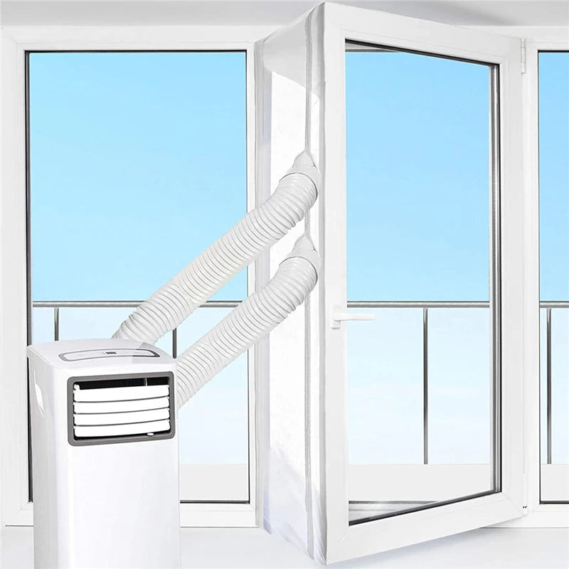 Joint de Fenêtre AirLock pour Climatiseur Portable — Universel, Nylon Imperméable, 3M & 4M