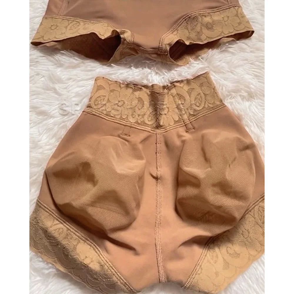 Short fessier colombien – taille haute, effet push-up pour des fesses volumineuses et ventre plat 🍑