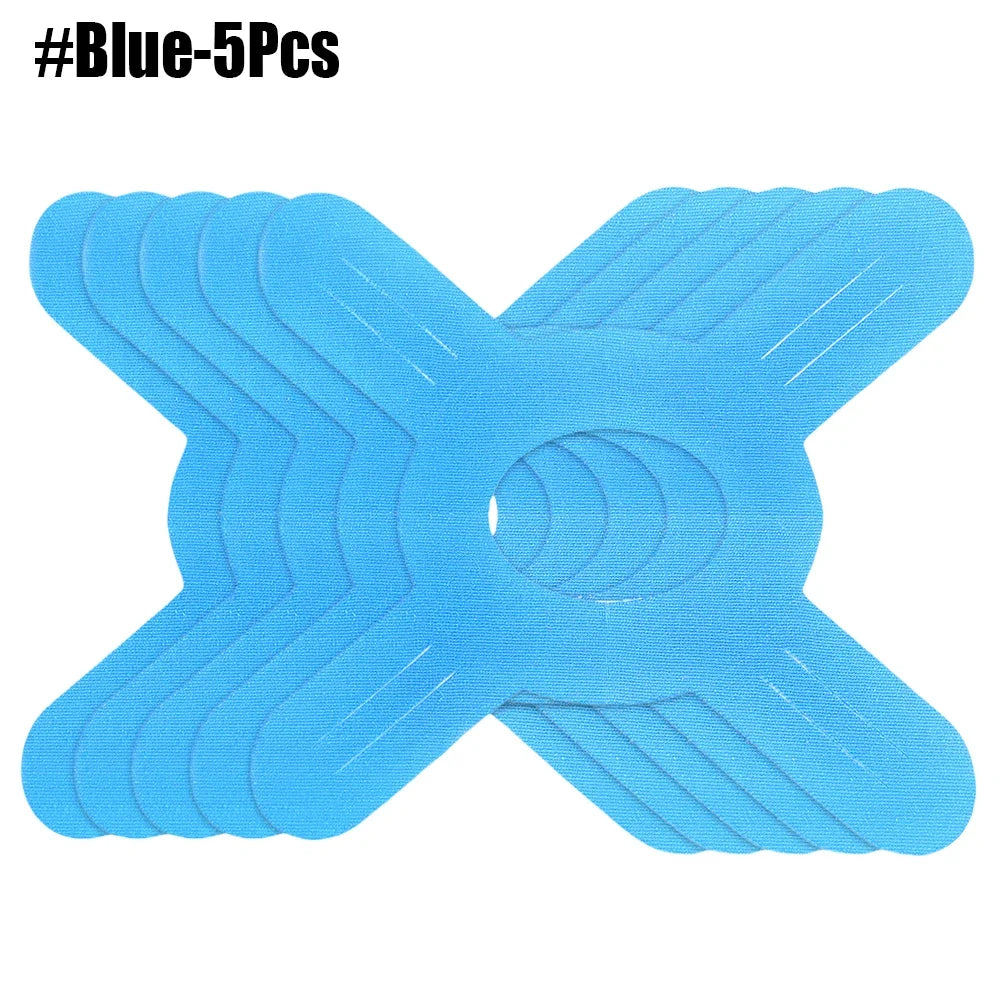 Kinesiology Tape Pré-Découpé – Bande Athlétique Étanche pour Genoux, Muscles et Articulations