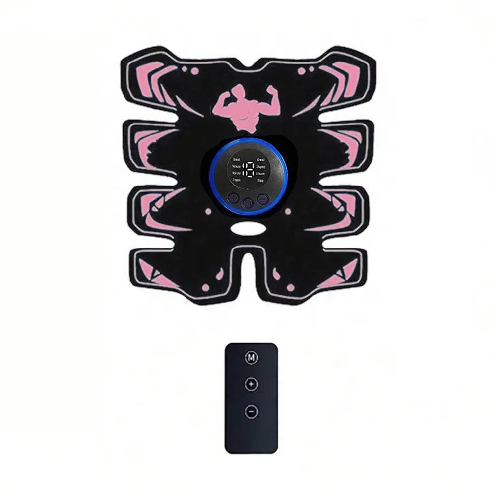 Ceinture Abdos et Corps Électrostimulation – Muscleur Portable Rechargeable USB pour Tonification et Fitness