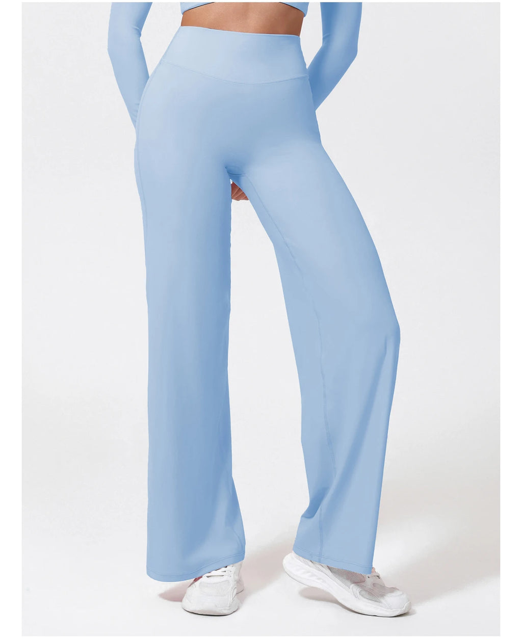 Pantalon Yoga Femme Évasé