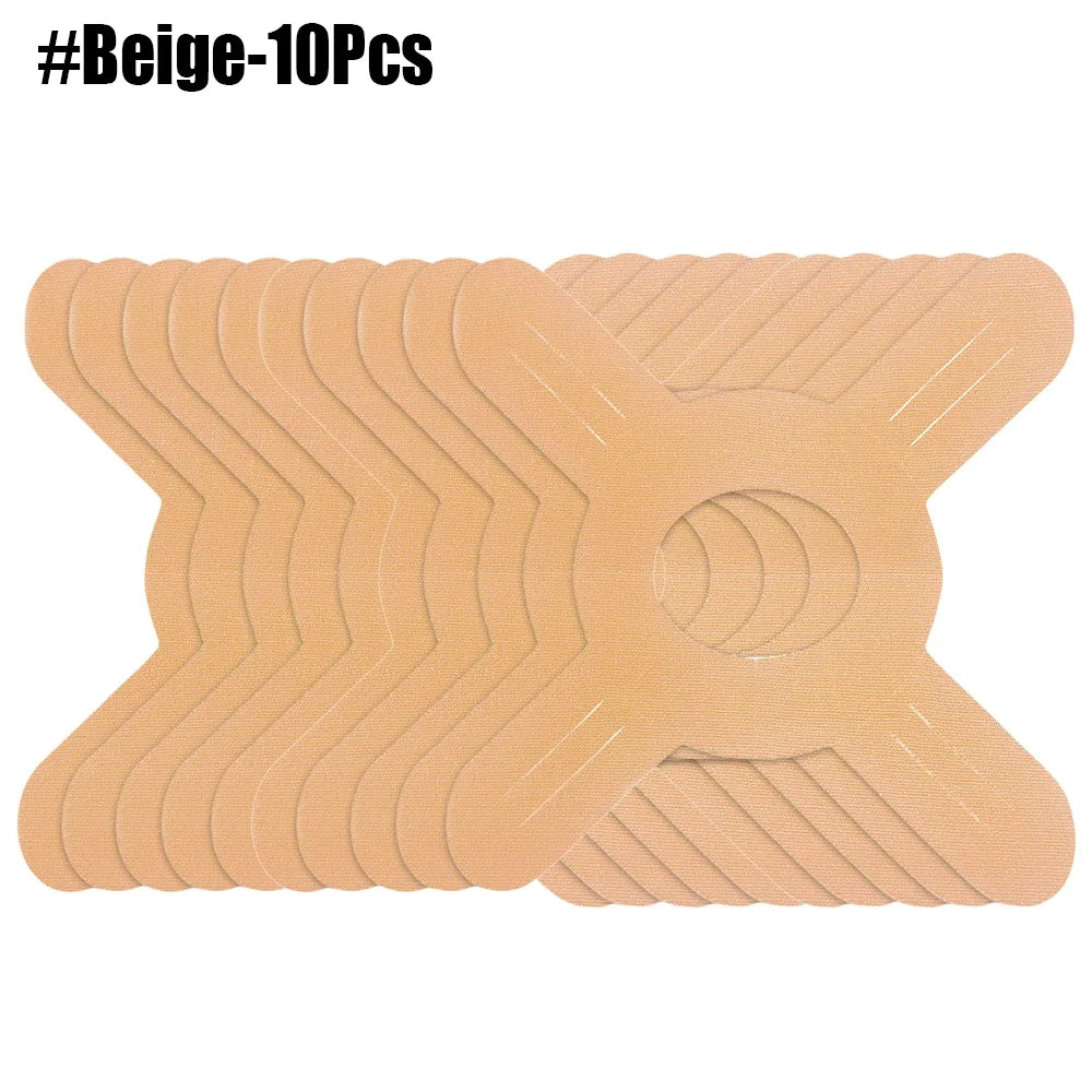 Kinesiology Tape Pré-Découpé – Bande Athlétique Étanche pour Genoux, Muscles et Articulations