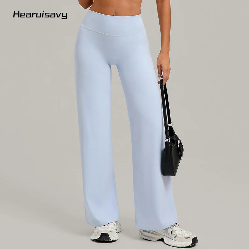 Pantalon Yoga Femme Évasé