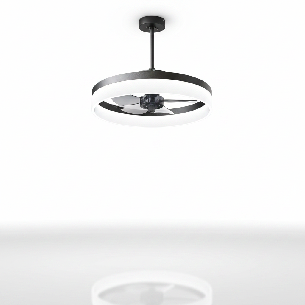 Ventilateur de Plafond Noir - Studio