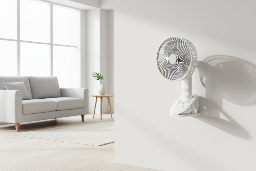 Ventilateur Portable Multifonction USB — Sans Fil & Ultra Silencieux