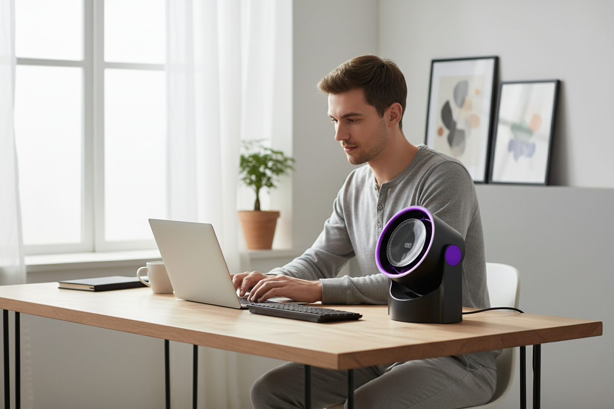 Ventilateur de Bureau Multifonction